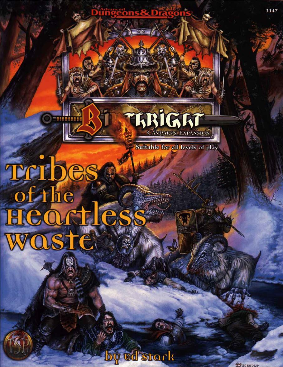 Tribes of the Heartless WasteCover art